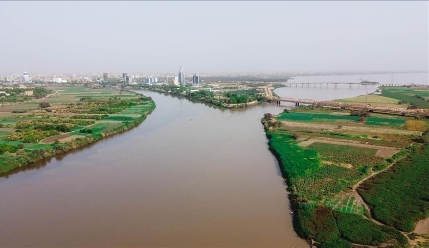 انخفاض منسوب المياه في النيل الأزرق وعطبرة