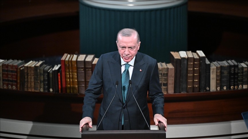 أردوغان: أعظم دين برقابنا تجاه الشعب الفلسطيني هو العدالة.. وقضيته جوهر السلام