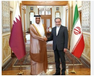 قطر وإيران تبحثان جهود ضمان التطبيق الكامل لوقف الحرب بغزة