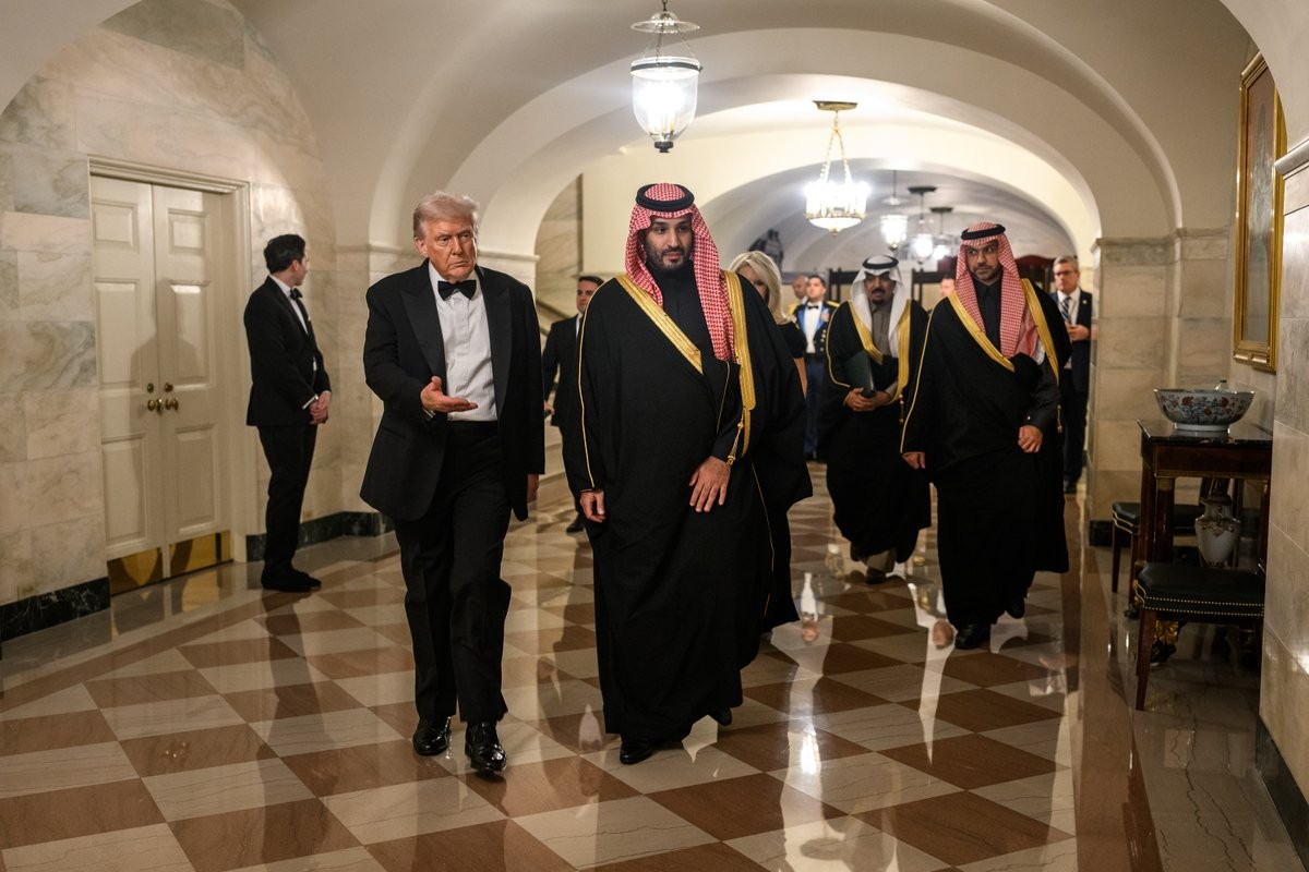 ولي العهد السعودي محمد بن سلمان مع الرئيس الأمريكي ترامب في واشنطن6