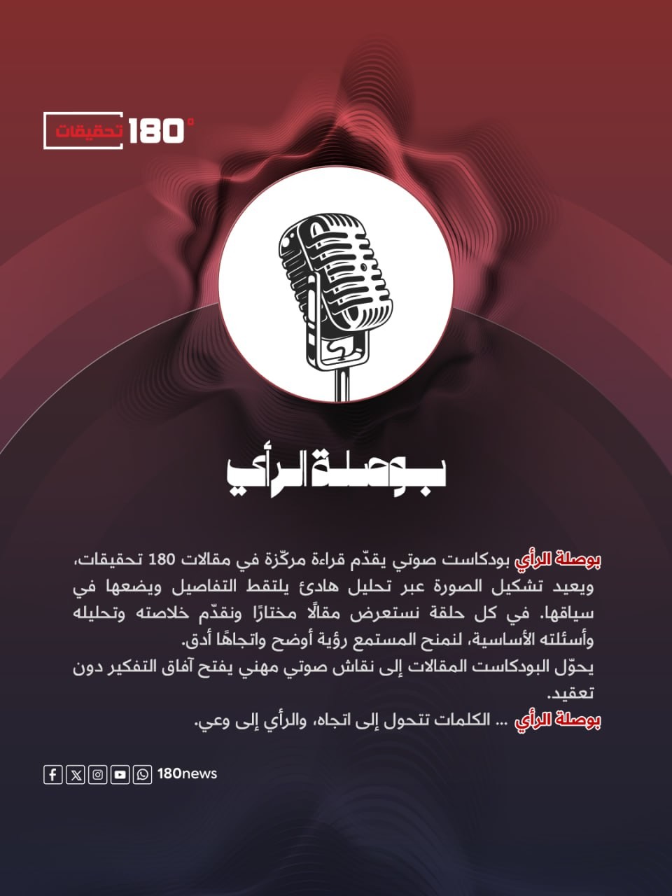 بودكاست بوصلة رأي
