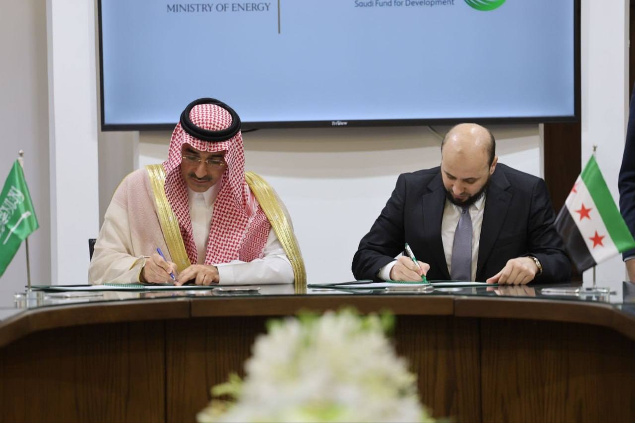 الدعم السعودي لقطاع الطاقة السوري محاولة للتعافي من خلال 4 اتفاقيات