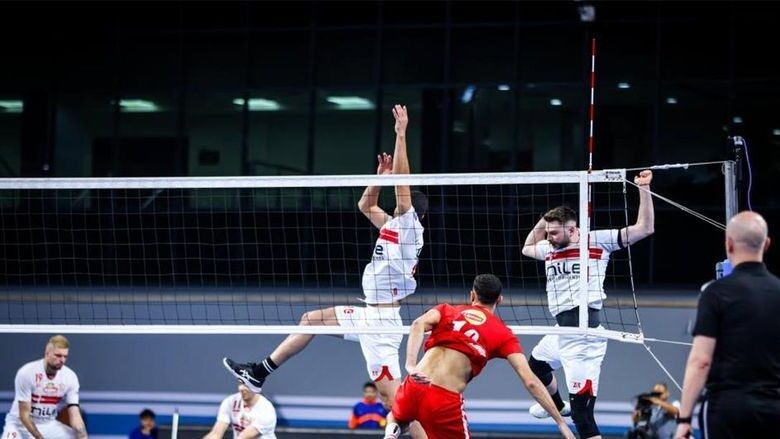الزمالك والاهلي الطائرة
