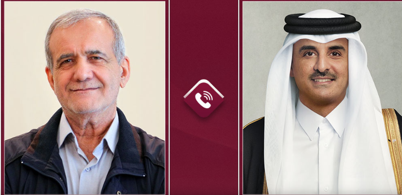 اتصال قطر وإيران..  دفع جهود التسوية والتحذير من تسييس مضيق هرمز