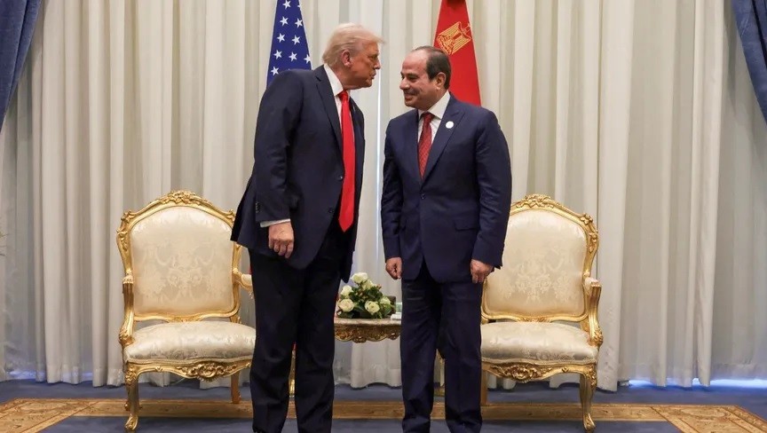 الرئاسة المصرية: لقاء بين السيسي وترامب في دافوس لبحث سبل تعزيز التعاون