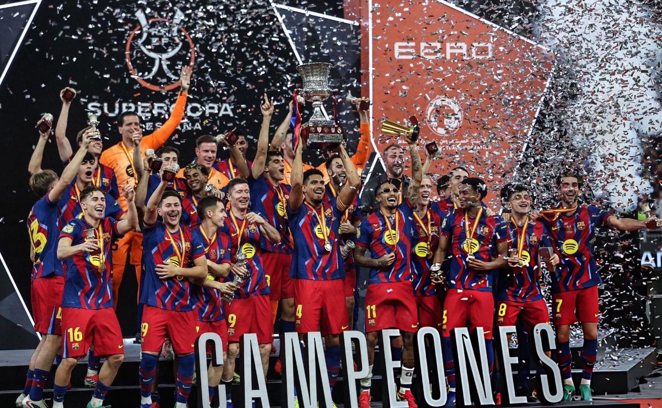 كلاسيكو السوبر في جدة: برشلونة يكسر ريال مدريد ويؤكد هيمنة فليك
