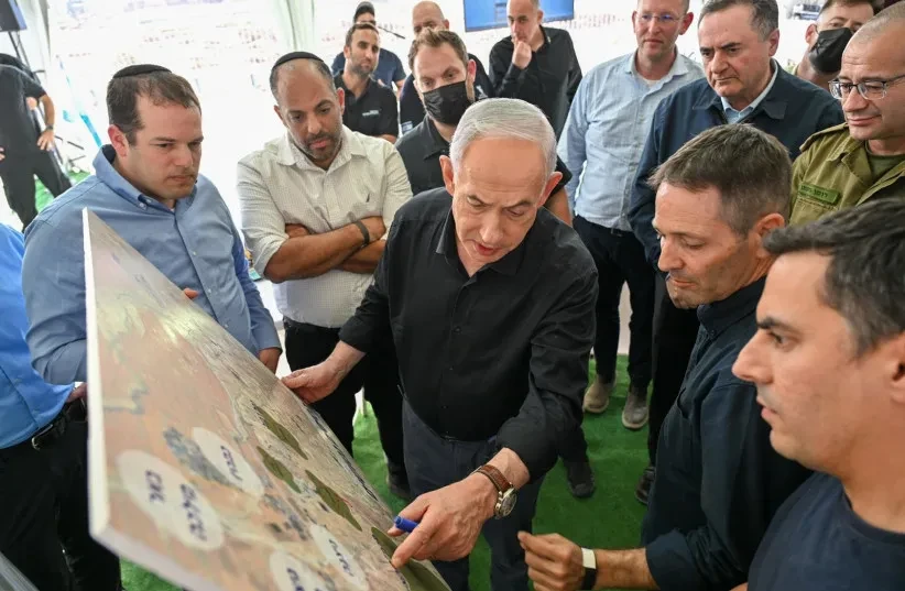 نتنياهو يزور النقب الغربي، 7 يناير 2026.