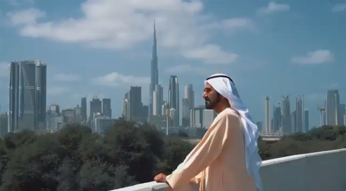 بن راشد:  لأول مرة تجارة الإمارات غير النفطية تتعدى تريليون دولار
