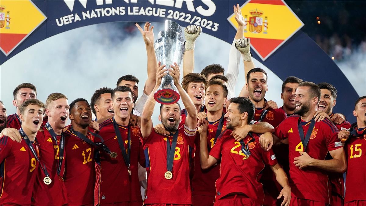 منتخب إسبانيا بطلا لدوري الأمم الأوروبية 2023