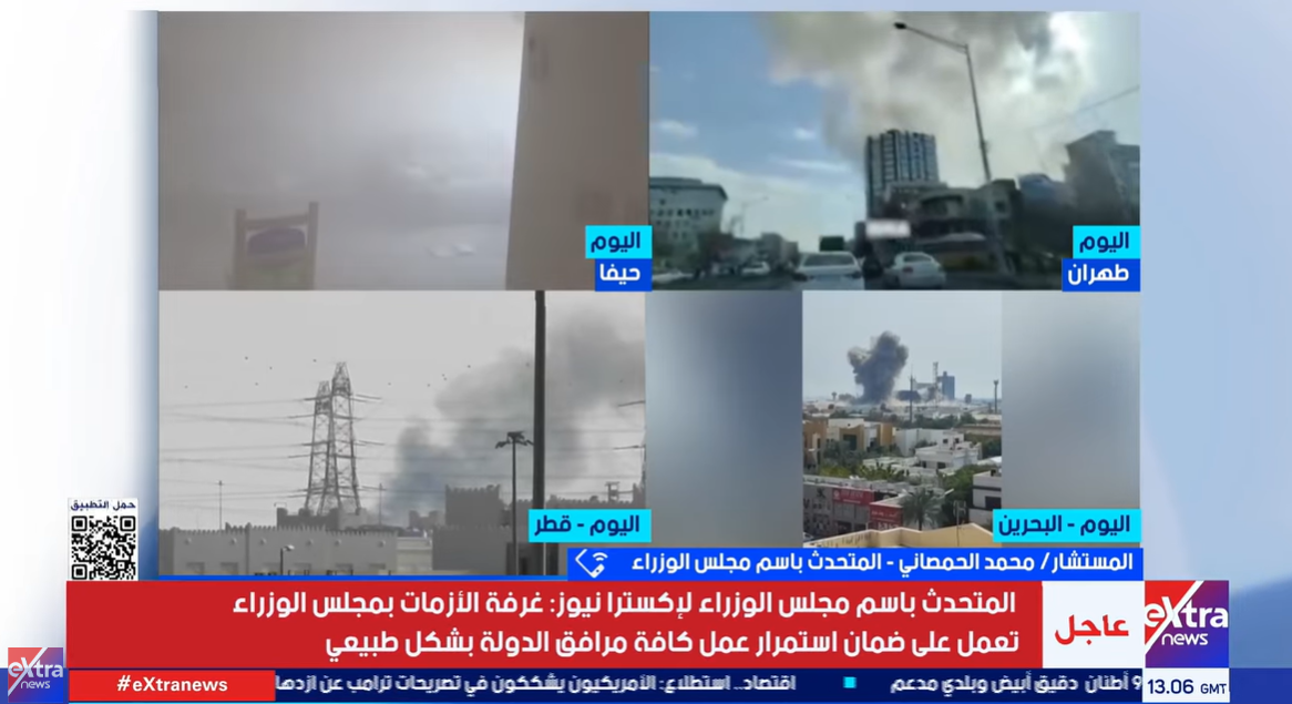 "الحمصاني" يستعرض إجراءات تأمين الملاحة الجوية والسلع الاستراتيجية