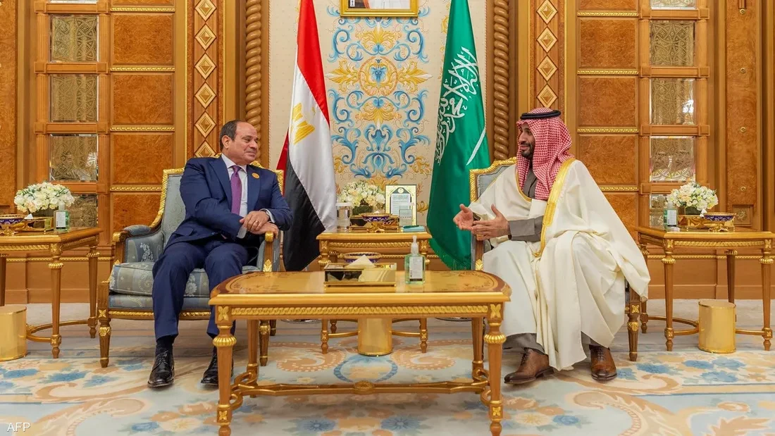 السيسي يتوجه إلى السعودية ويلتقي ولي العهد محمد بن سلمان