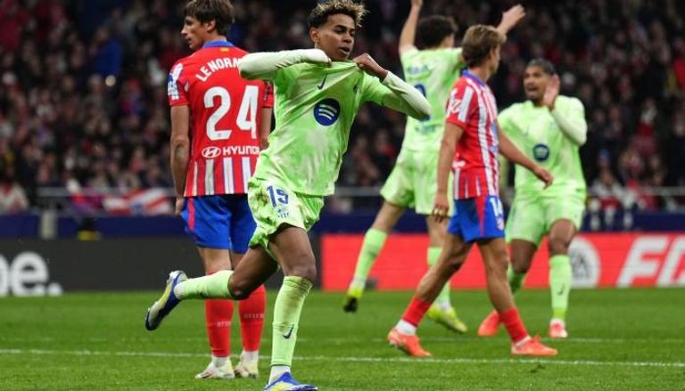 برشلونة وأتليتكو مدريد