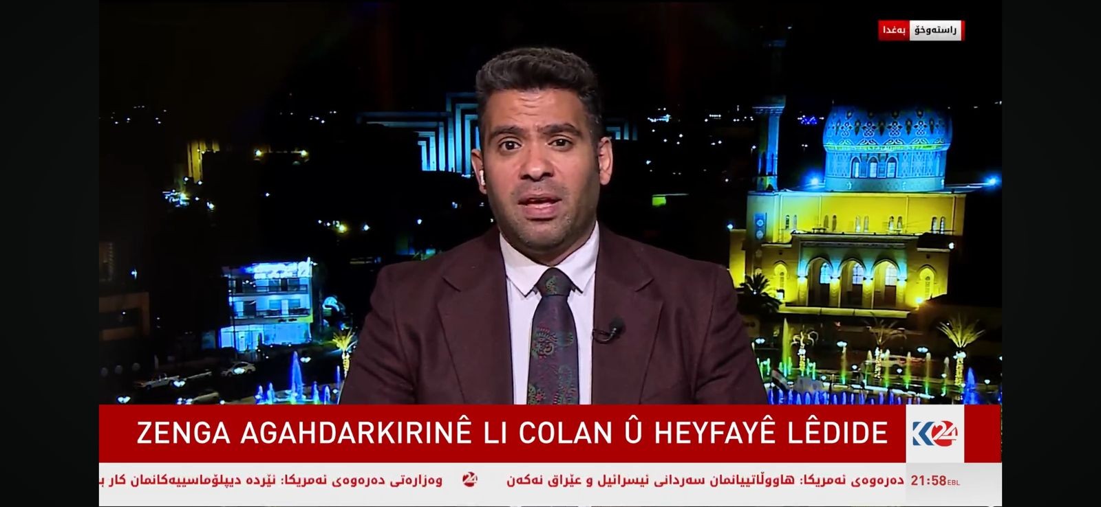 المحلل السياسي محمد علي الحكيم: واشنطن تفكر مليون مرة قبل الصدام المباشر مع طهران