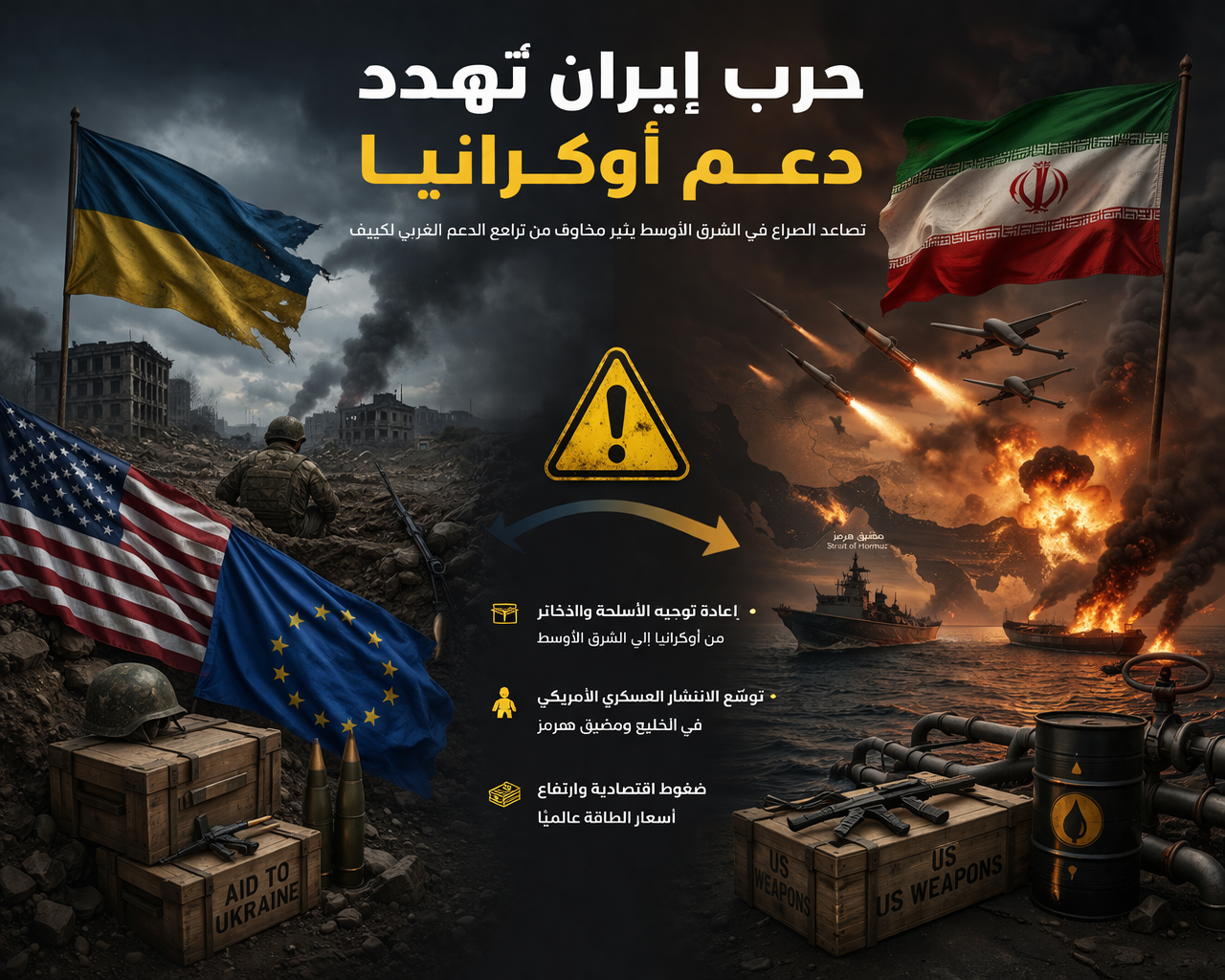 خلافات أمريكية أوروبية: هل تهدد حرب إيران دعم أوكرانيا؟.. باحثة في العلاقات الدولية تجيب