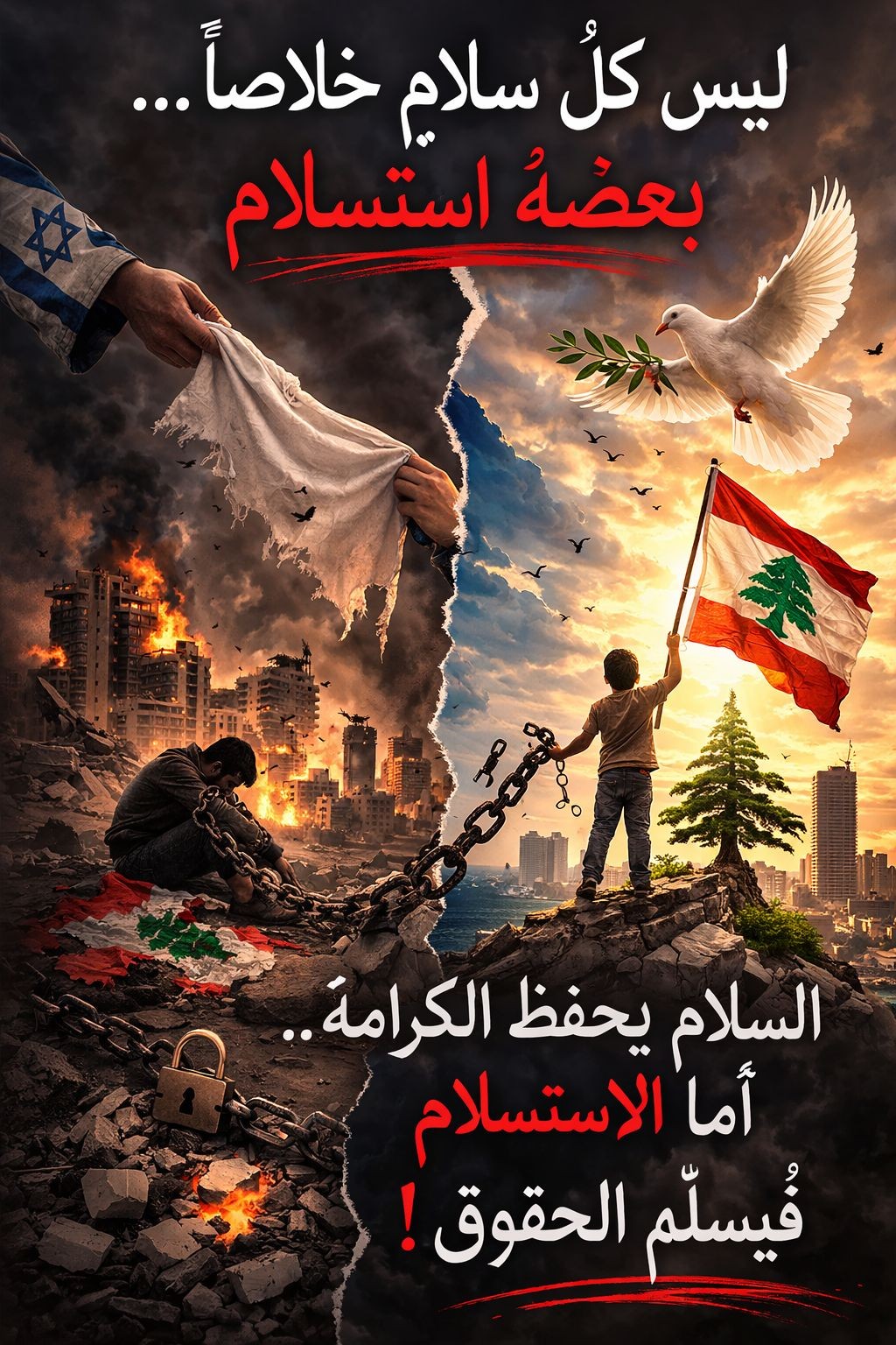د. ليون سيوفي يكتب: حين يُطلَب من وطنٍ أن يَسْتَسْلِم… ويُسمَّى ذلك سلاماً