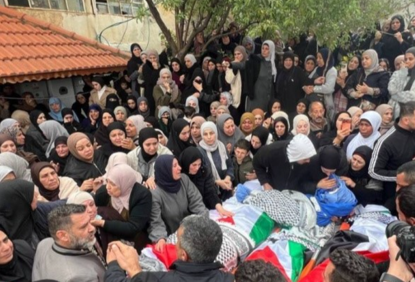 طوباس تودع شهداءها: تشييع مهيب لضحايا مجزرة عائلة بلدة "طمون"