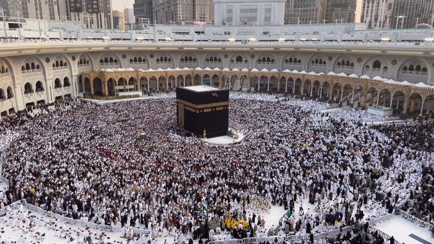 وصول أكثر من 860 ألف حاج إلى السعودية قبل 10 أيام من بدء المناسك