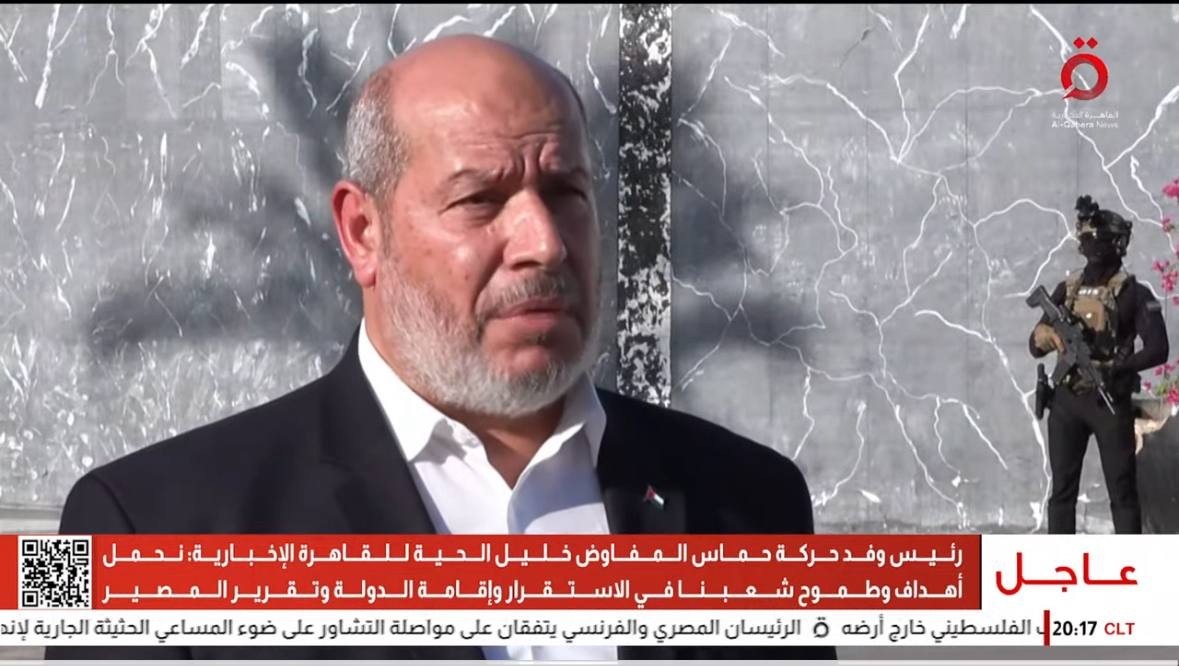 وفد حماس برئاسة خليل الحية يصل القاهرة لاستكمال مفاوضات المرحلة الثانية