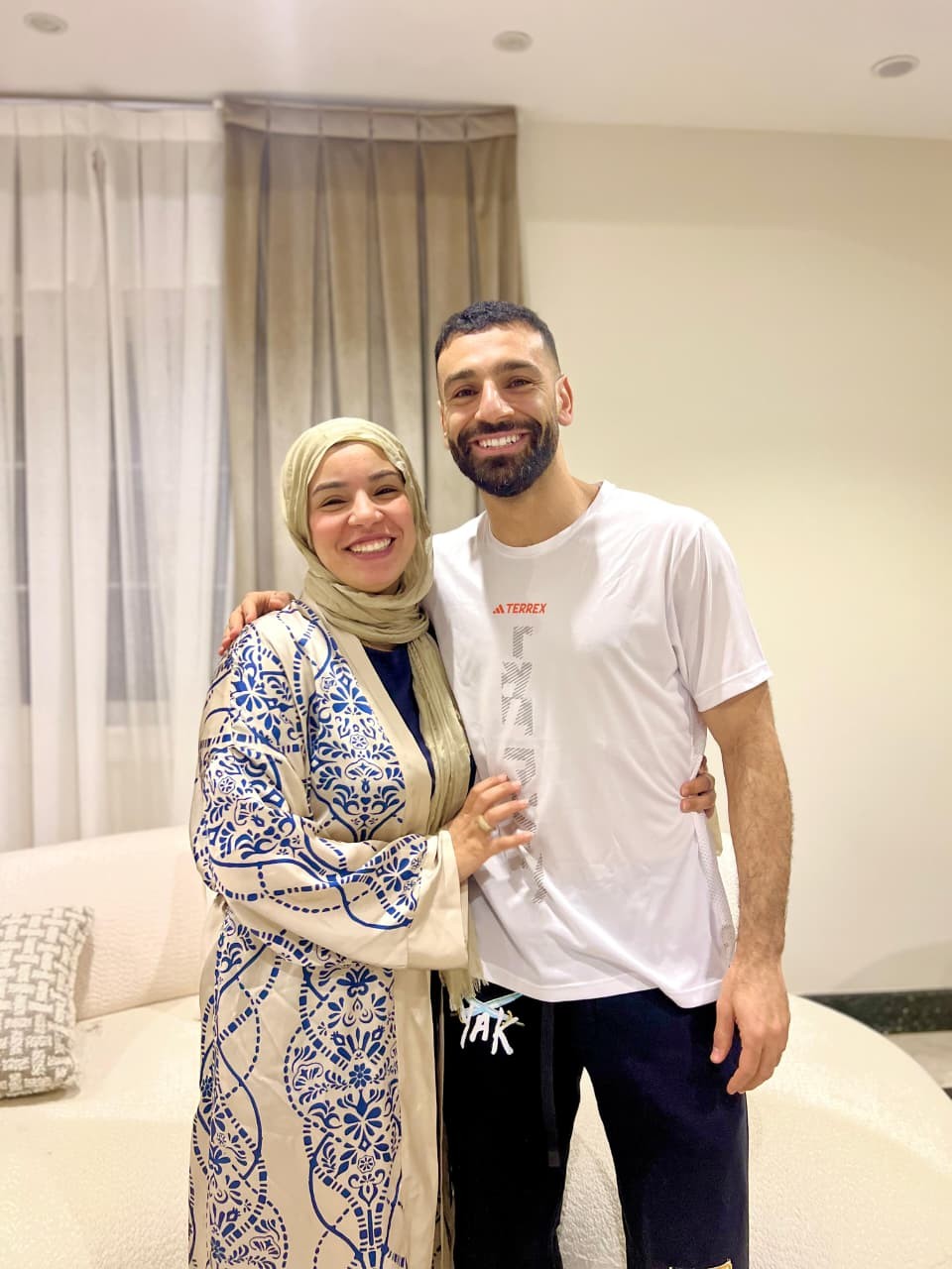 مصممة الأزياء رباب صلاح: شقيقي يدعمني في عملي ويارب ياخد كأس العالم