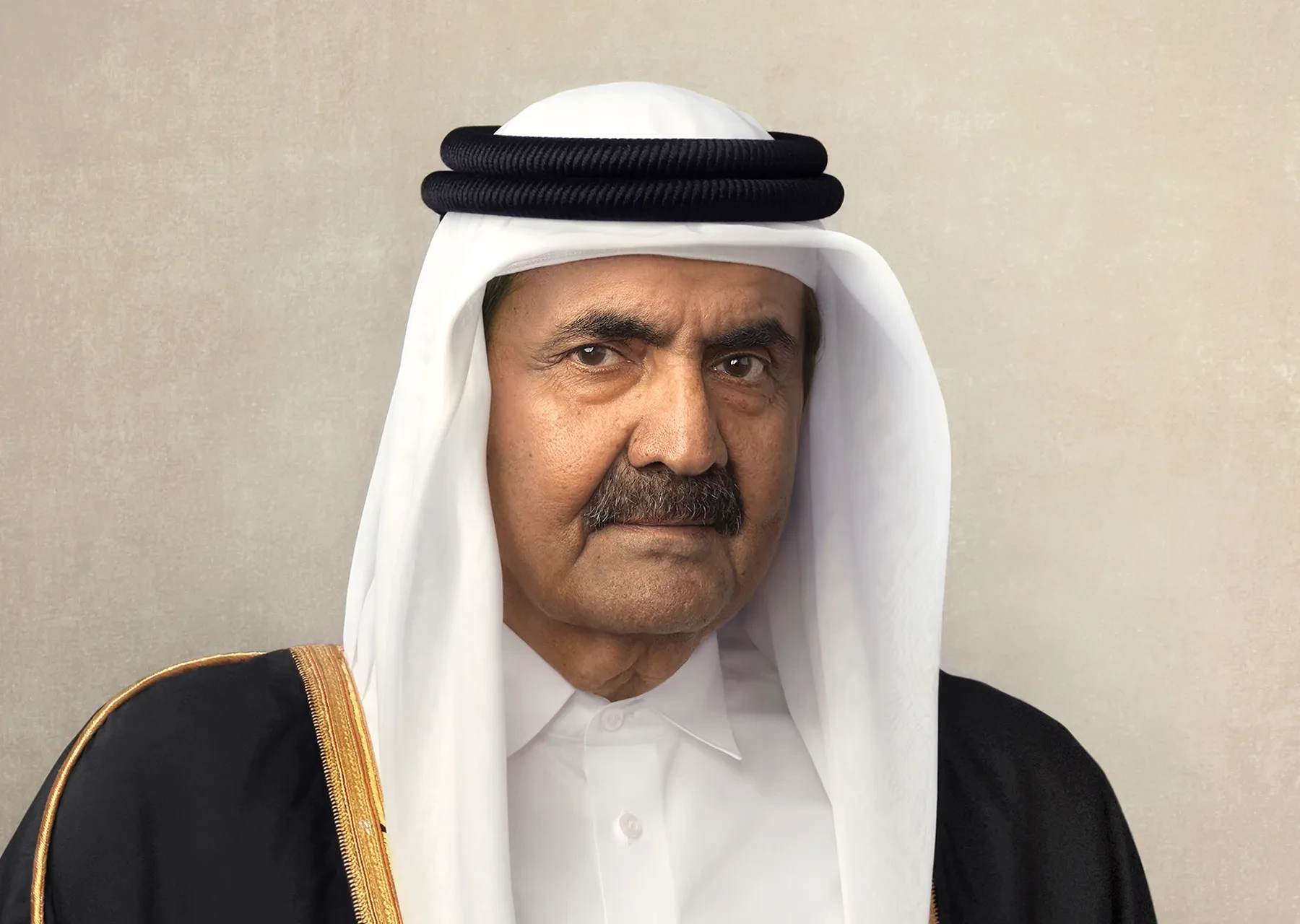 العراق: رئيس الجمهورية يعزي أمير قطر بوفاة الشيخ حمد بن خليفة آل ثاني
