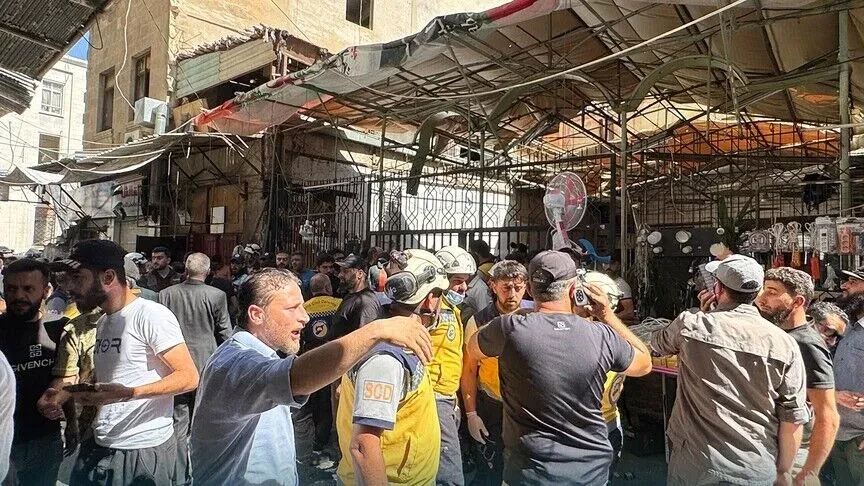 ارتفاع حصيلة ضحايا تفجير دمشق إلى 9 قتلى و20 مصابا